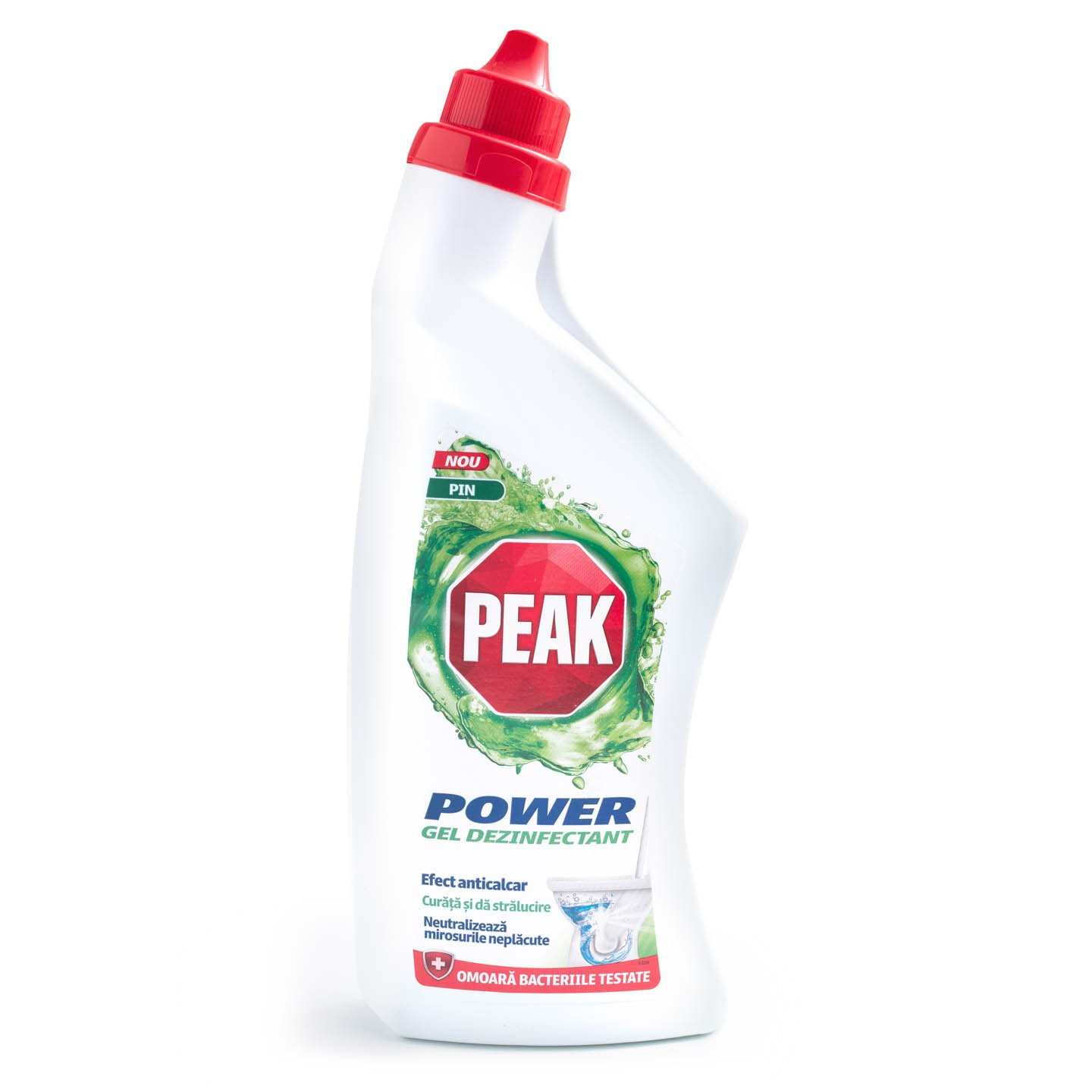 Gel dezinfectant pentru vasul de toaletă Peak 750ml