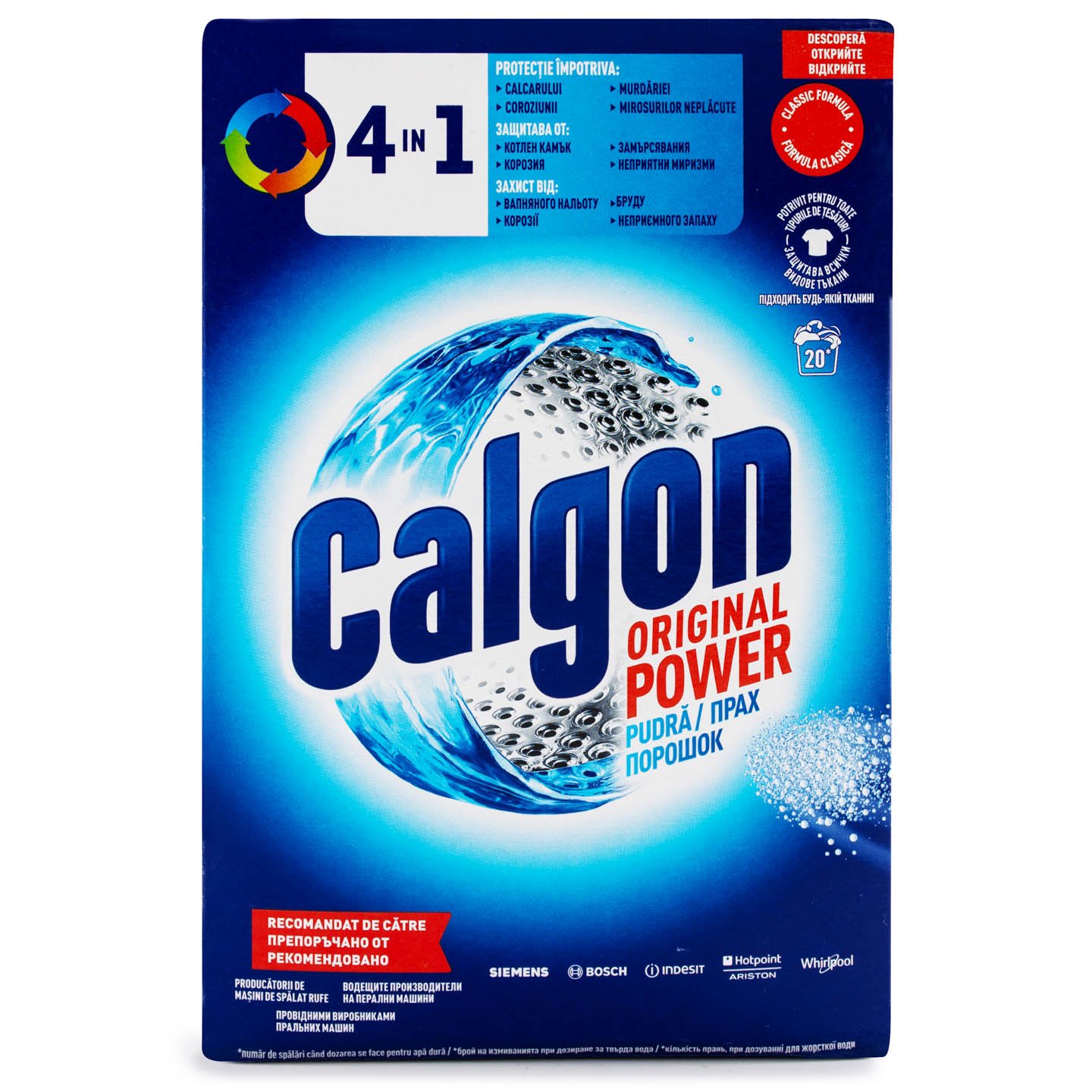 Pudră anticalcar Calgon 1kg