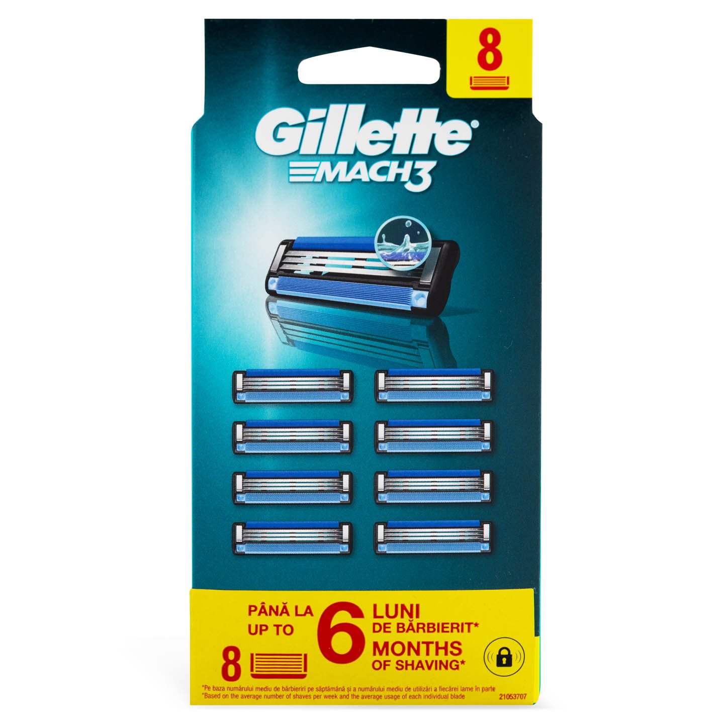 Rezerve aparat de ras Gillette Mach3 8 bucăți