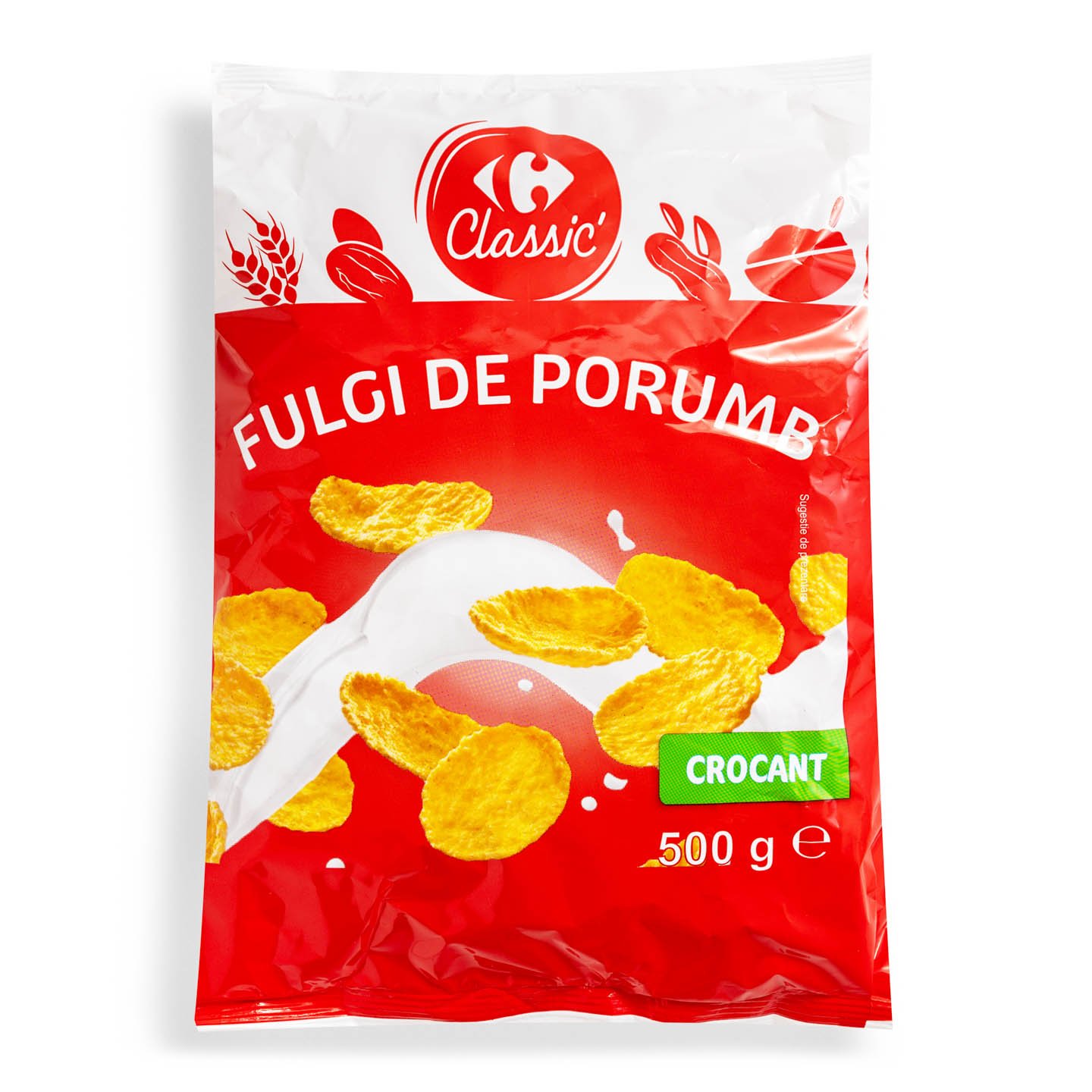 Fulgi de porumb Carrefour Classic 500g