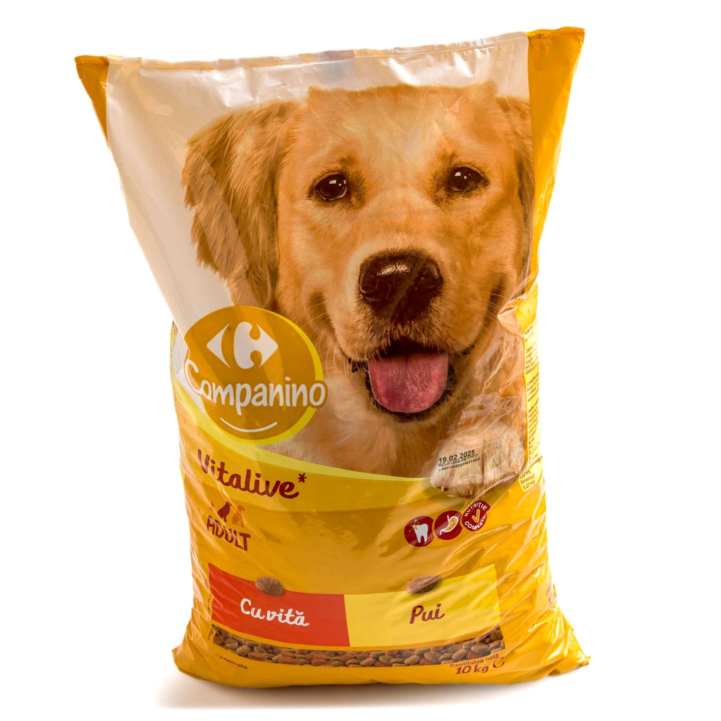 Hrană uscată pentru câini Carrefour Companino 10kg