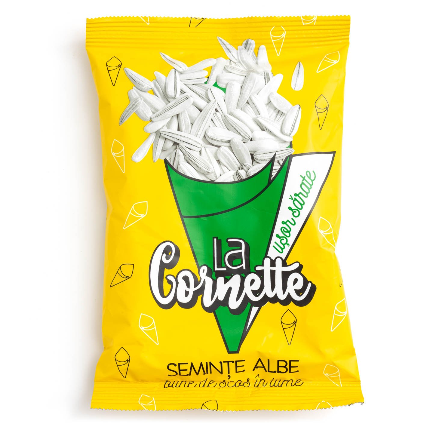 Semințe albe, ușor sărate La Cornette 90g