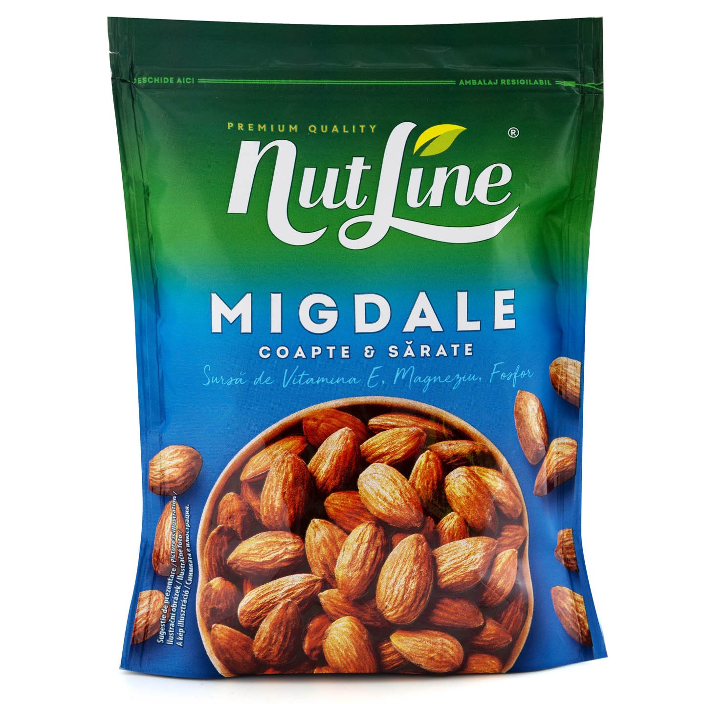 Migdale coapte și sărate Nutline 150g