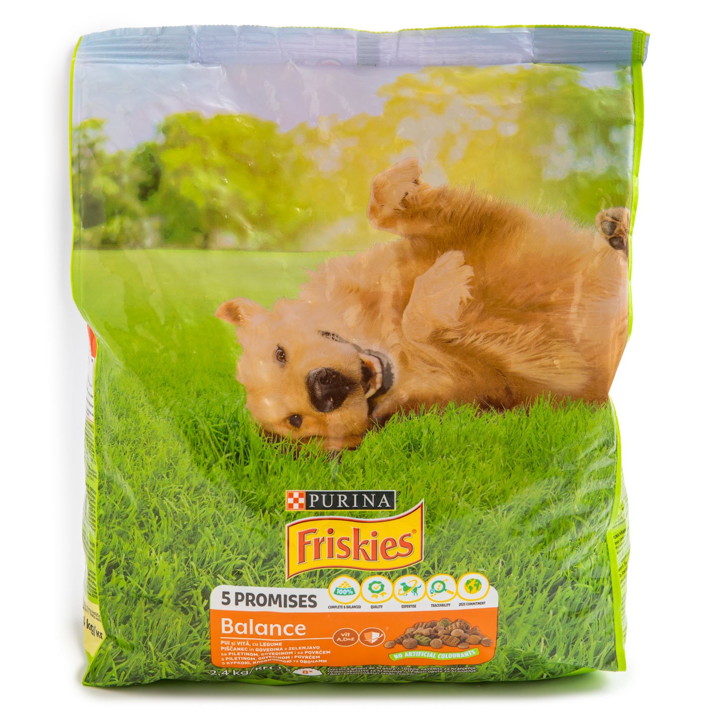 Hrană uscată pentru câini Friskies 2.4 kg