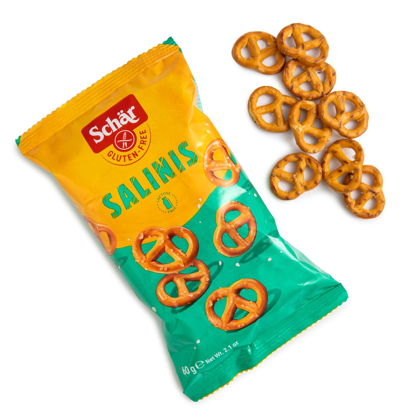 Covrigei sărati fără gluten Salinis Prezel Dr. Schar, 60g