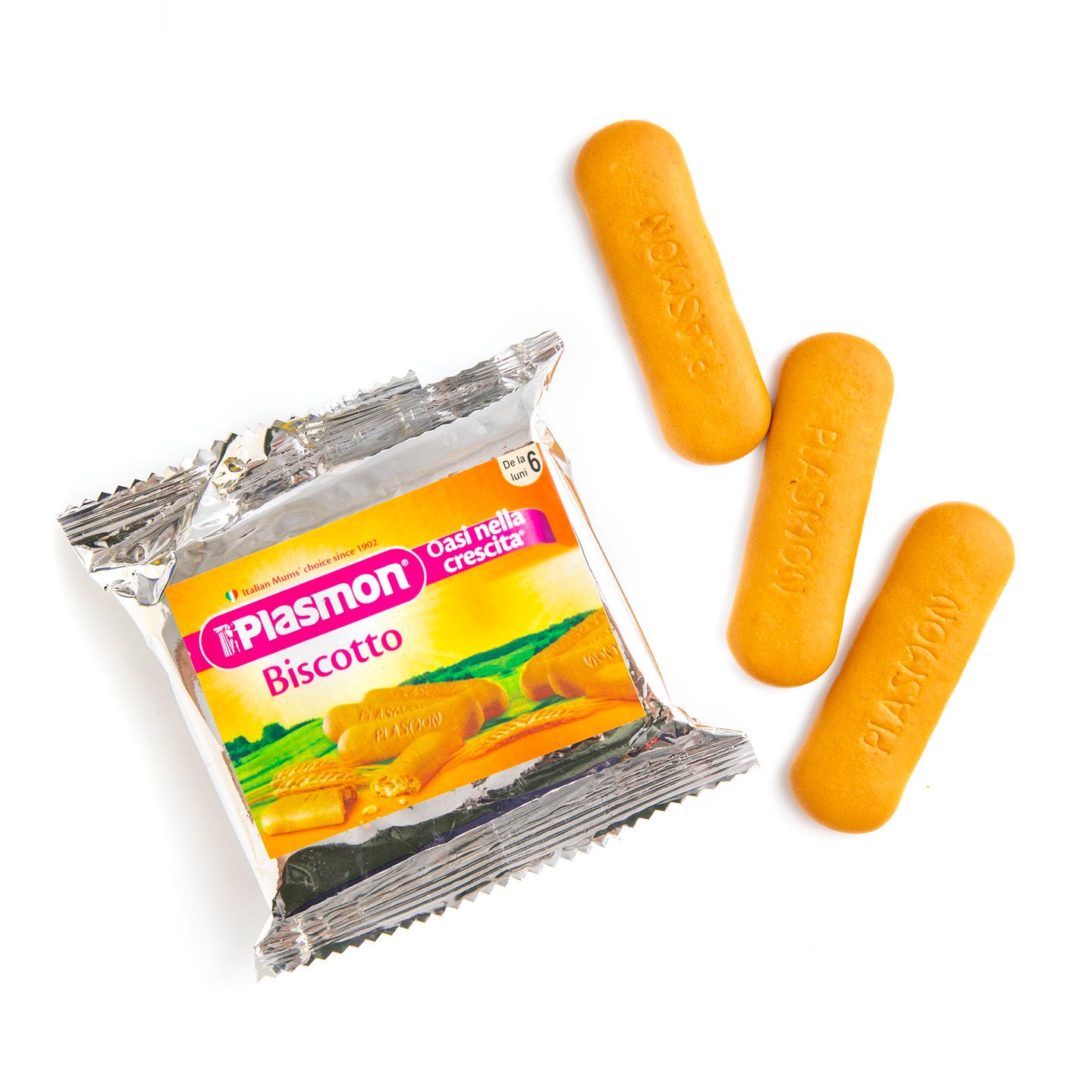 Biscuiți cu vitamine, +6 luni, Plasmon 60g