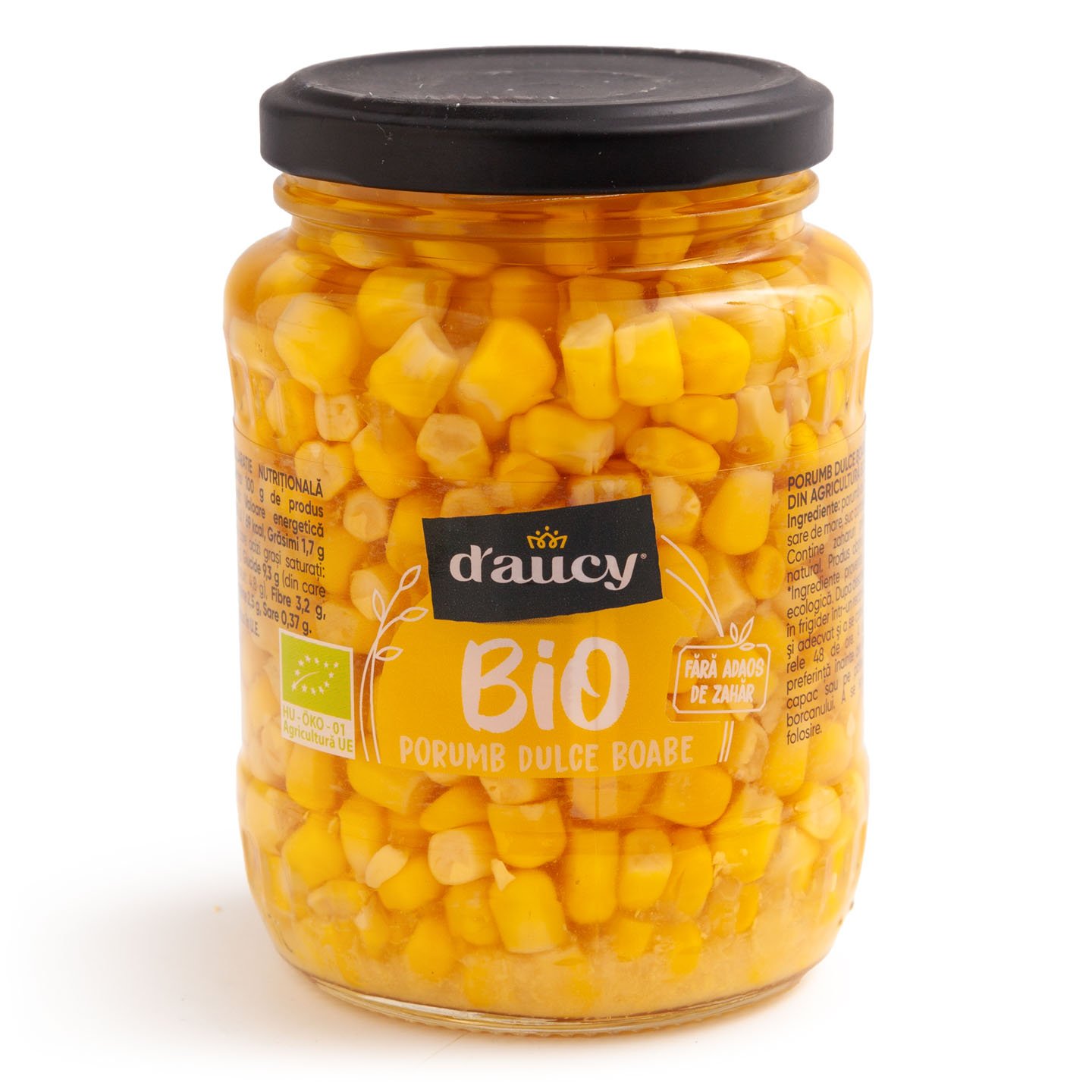 Porumb dulce Bio D'aucy 330g