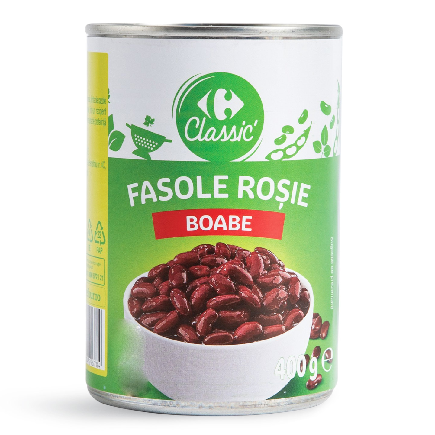 Fasole roșie boabe Carrefour Classic 400g