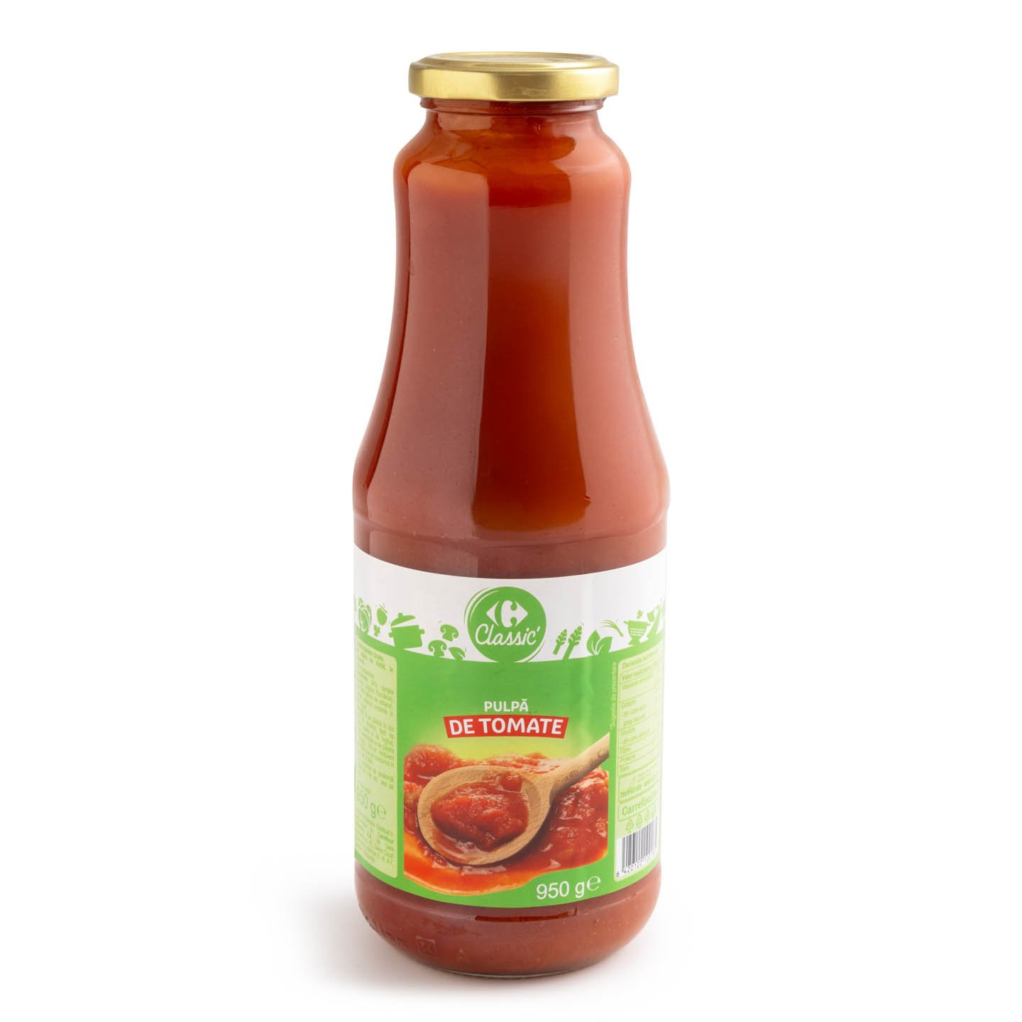 Pulpă de roșii Carrefour Classic 950g