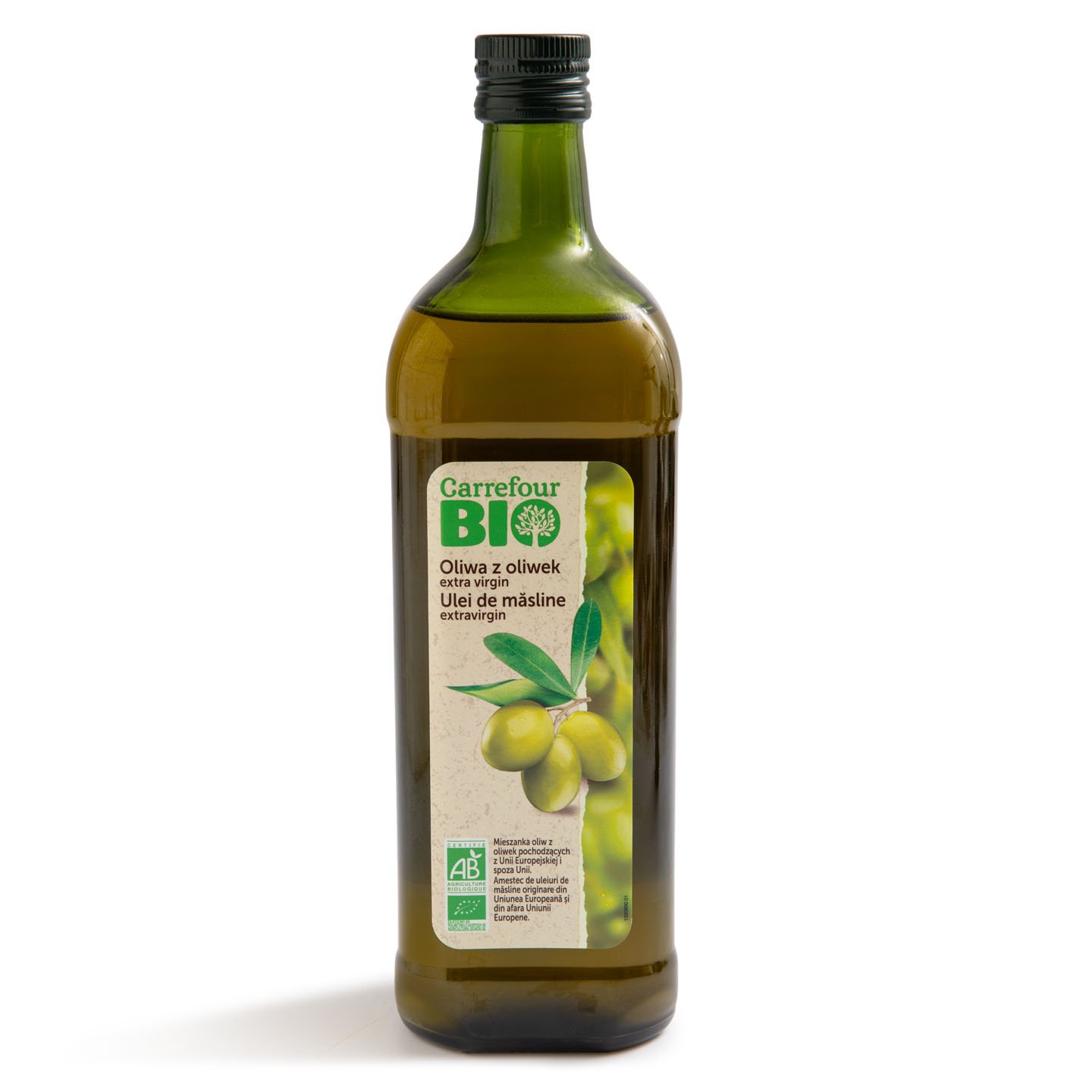 Ulei de măsline extra virgin Carrefour Bio 1L
