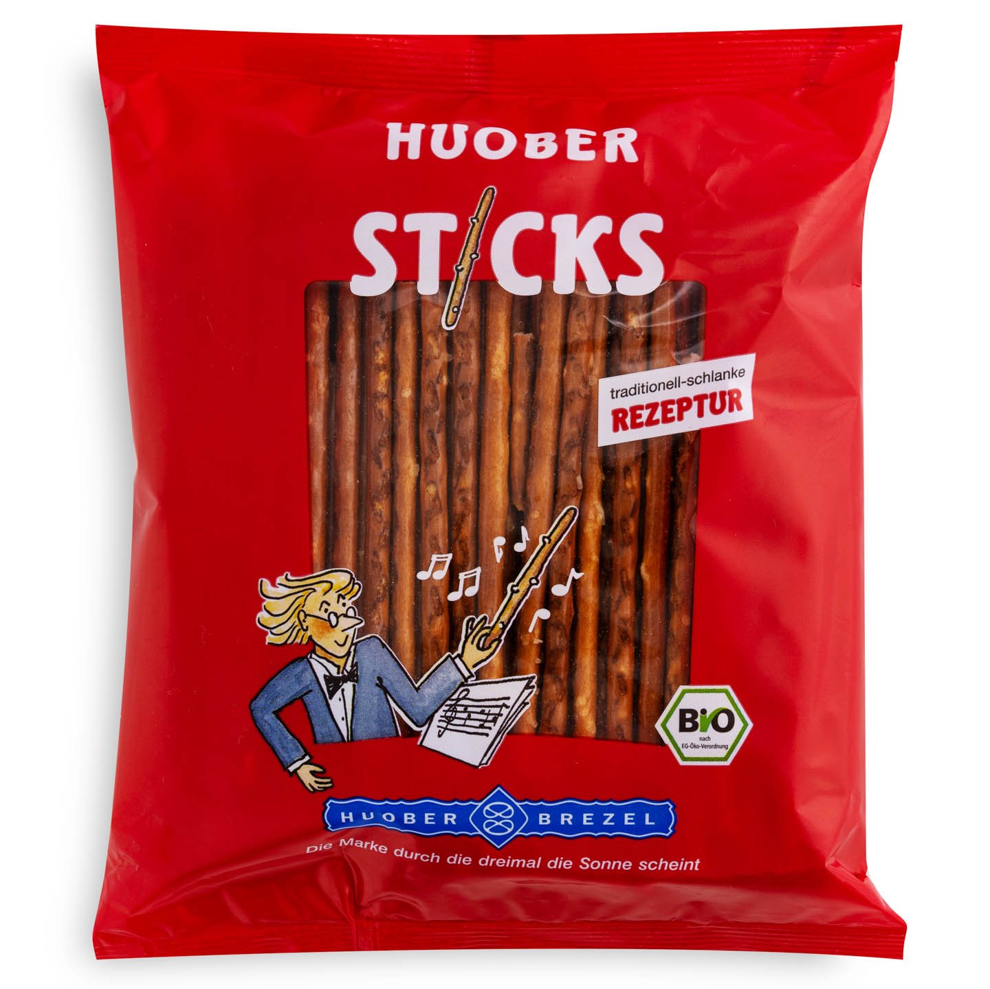 Sticksuri Bio cu sare Huober 175g