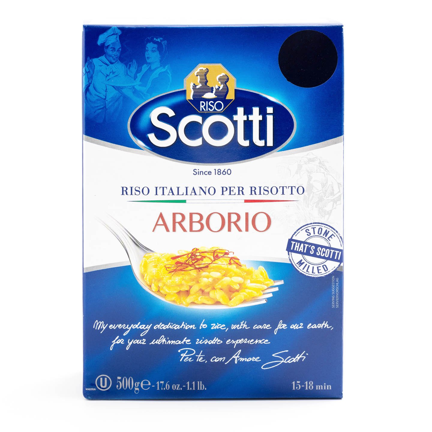 Orez Arborio pentru Risotto Riso Scotti 500g