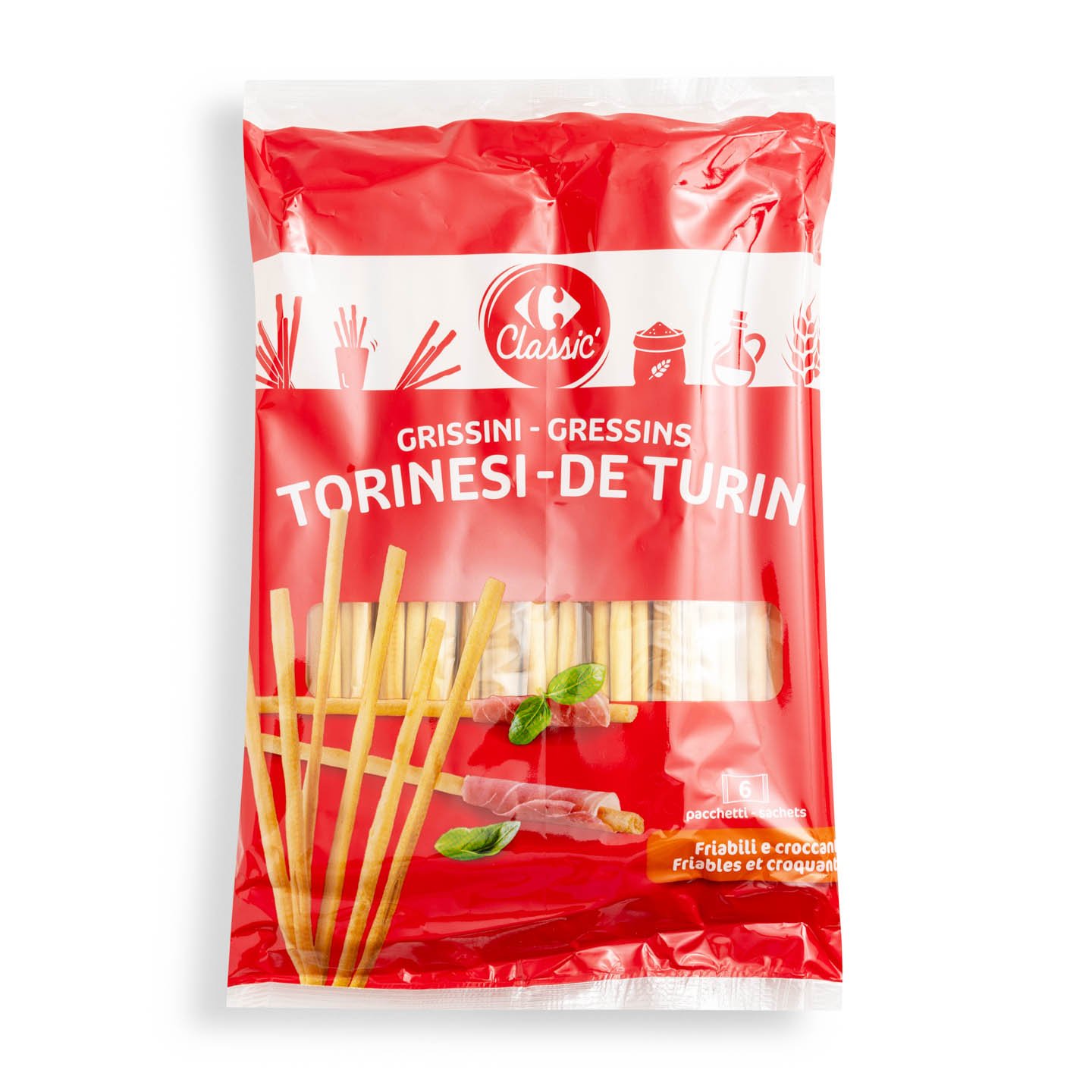 Grissini Torinesi Carrefour Classic 300g