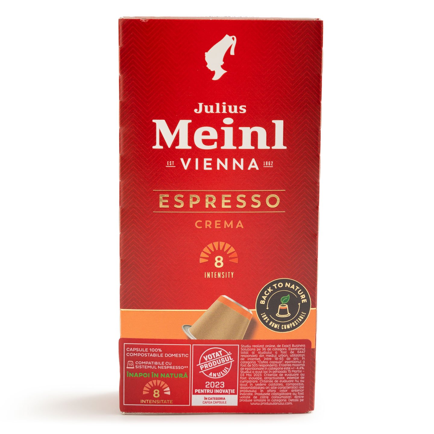Cafea capsule Julius Meinl 56g