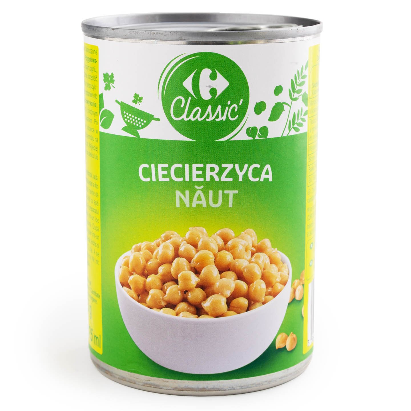 Boabe de năut Carrefour Classic, 400g