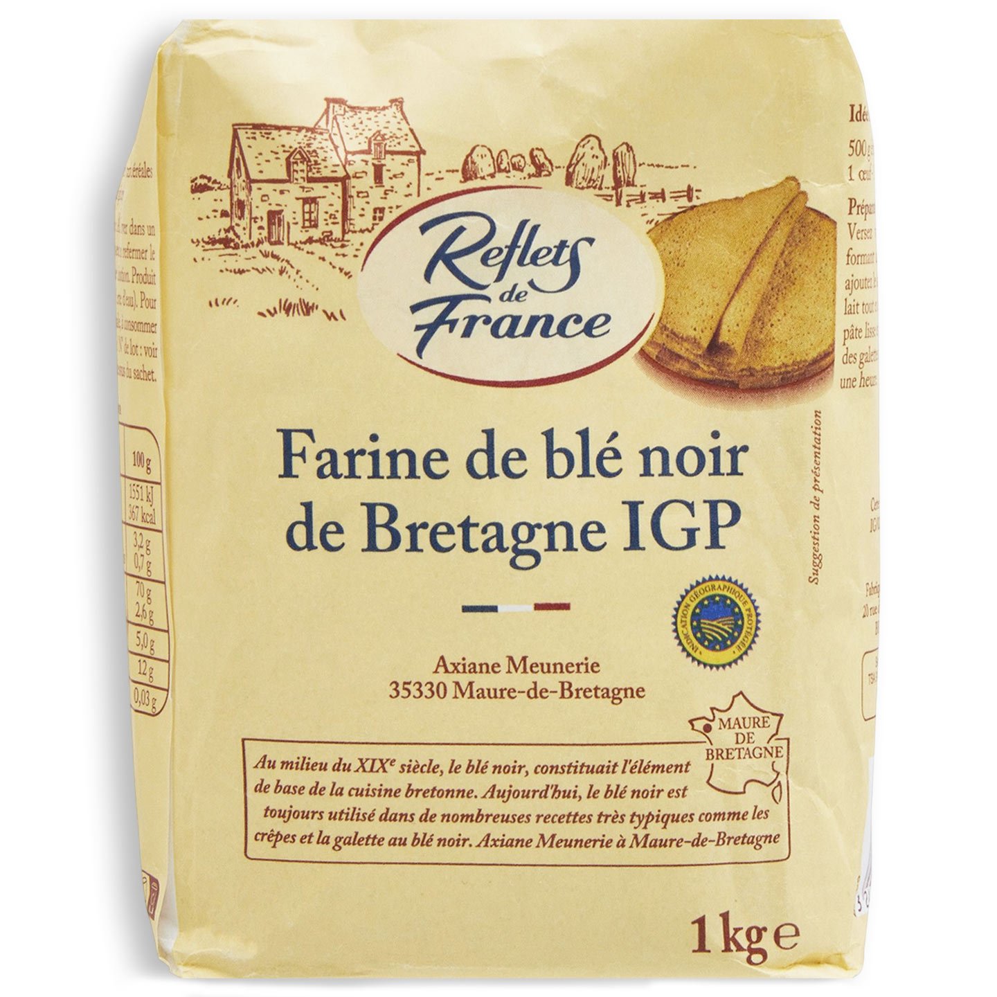 Făină de hrișcă Reflets De France 1kg