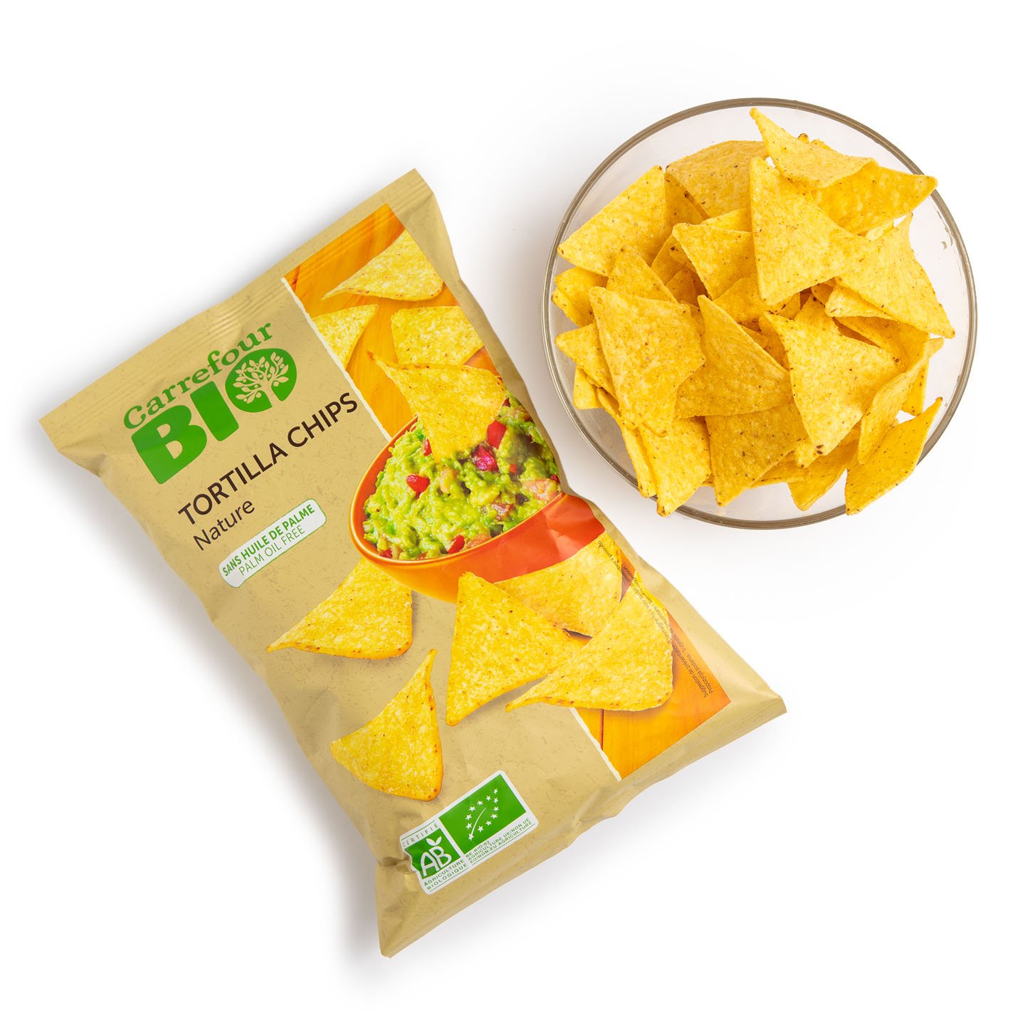 Tortilla chips Carrefour Bio 125g