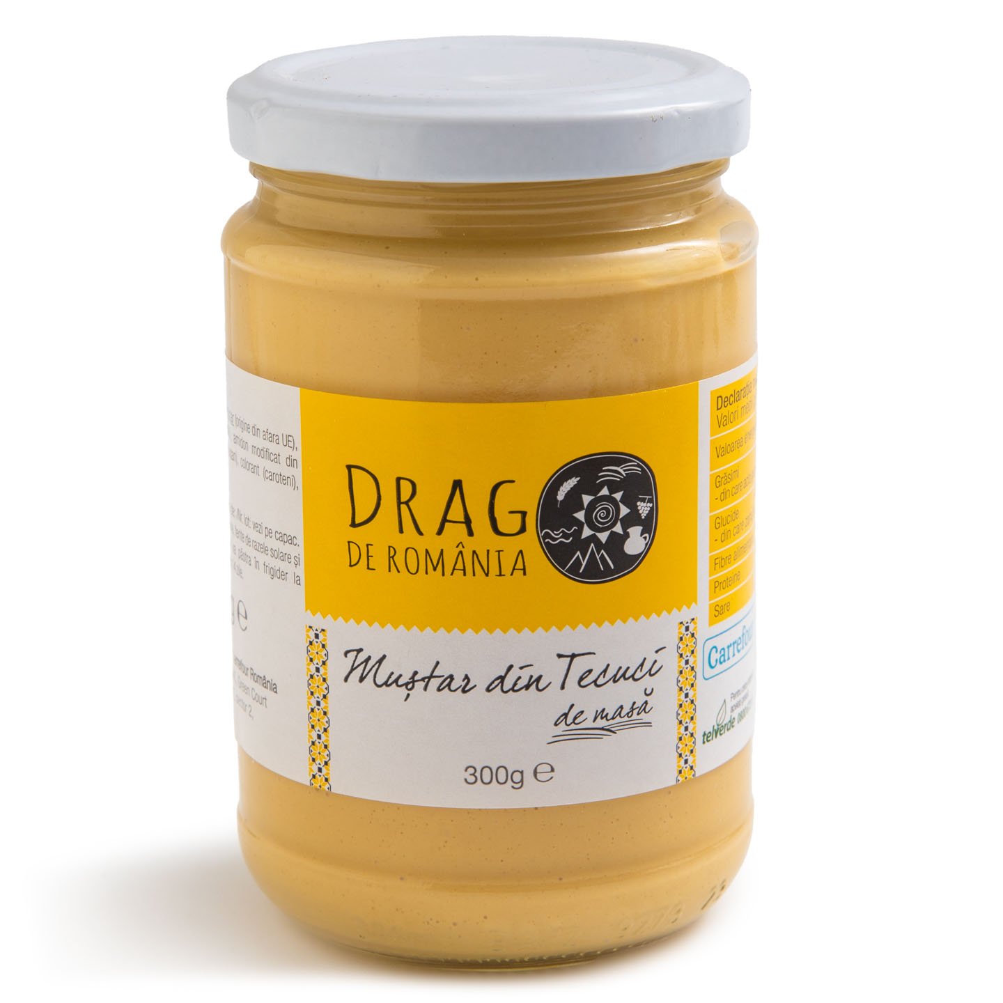 Muștar din Tecuci Drag de România 300g