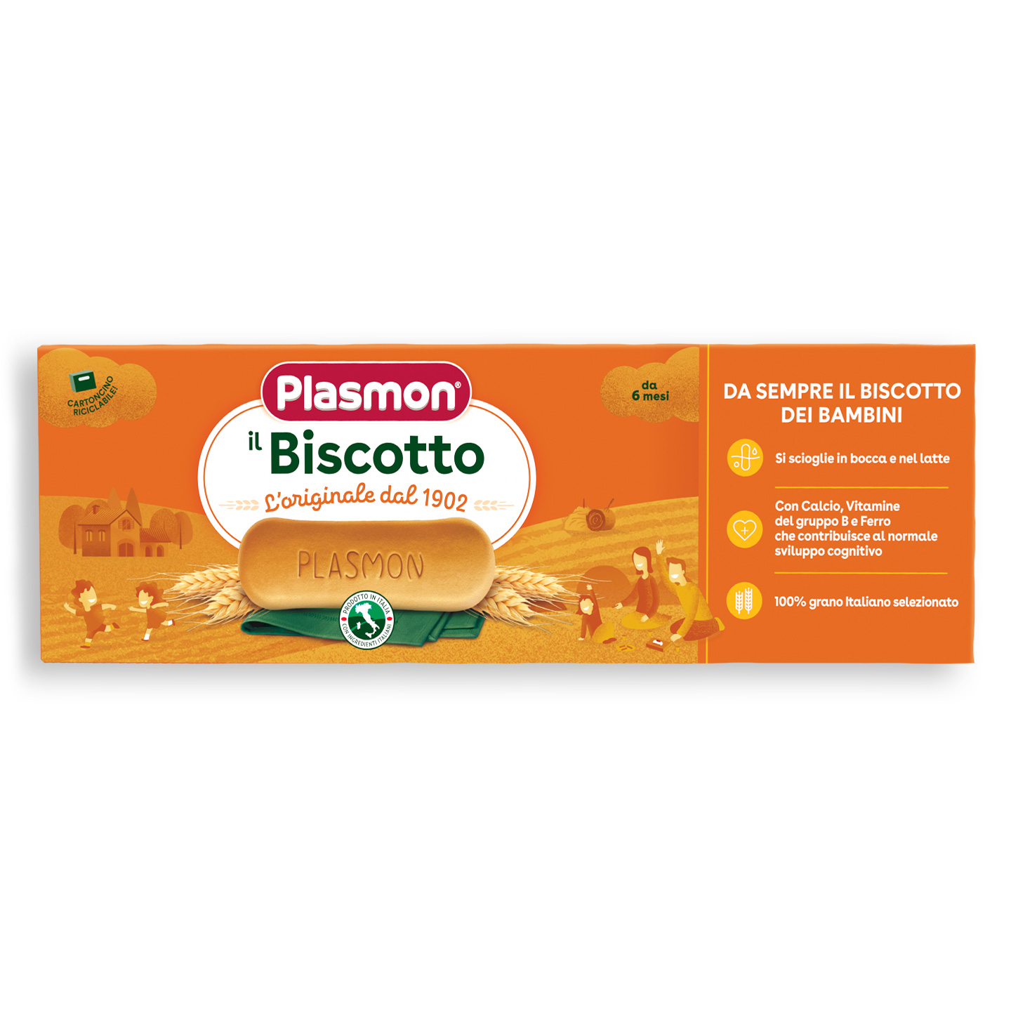 Biscuiți mini cu cereale Plasmon 120g