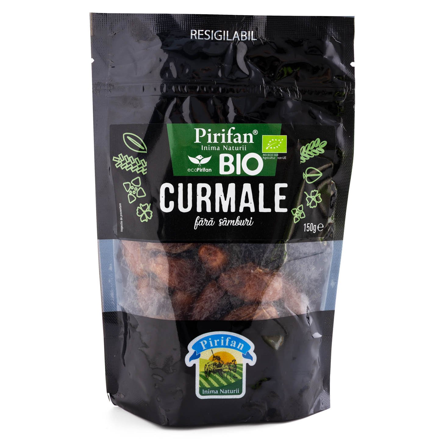 Curmale fără sâmburi Pirifan Bio, 150 g