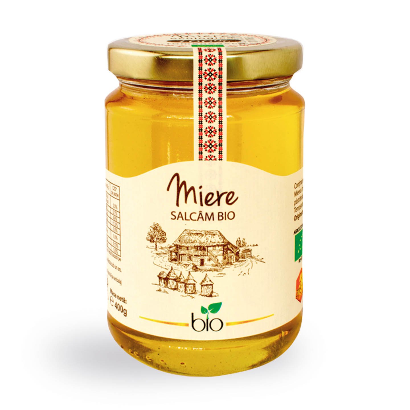 Miere de salcâm Carrefour Bio 400g