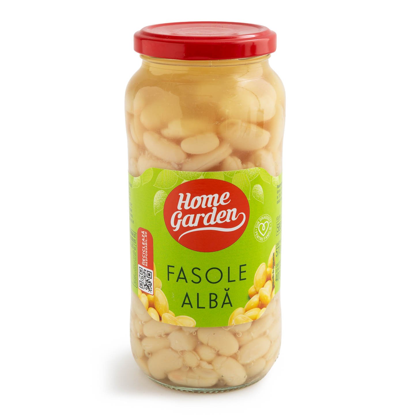Fasole albă Home Garden 570g