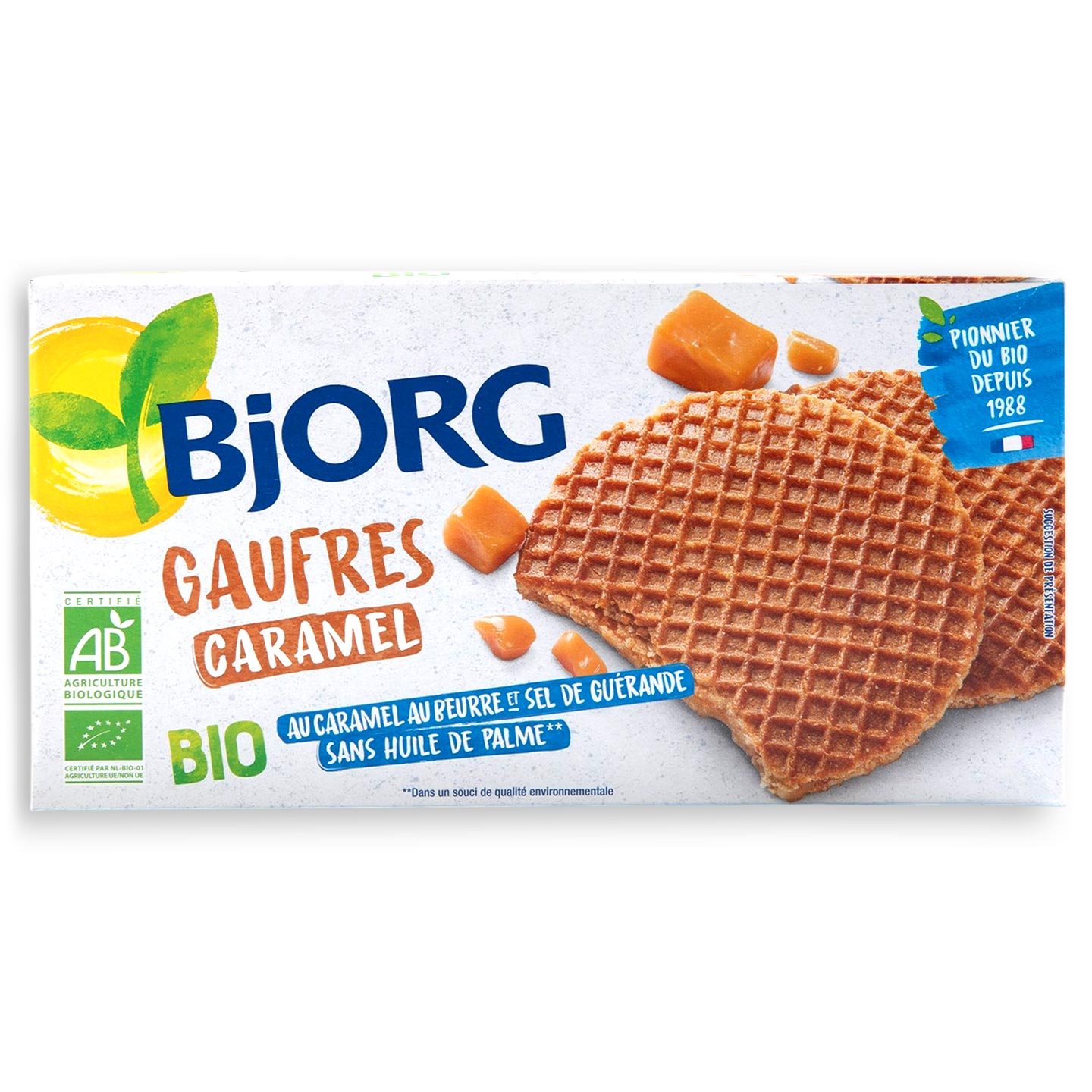 Gaufre cu caramel Eco Bjorg 175g