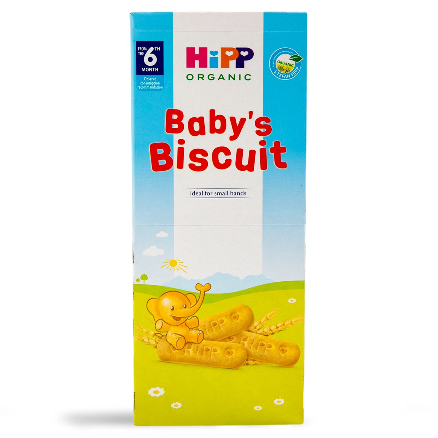Biscuiti pentru bebe, de la 6 luni, Hipp 180g