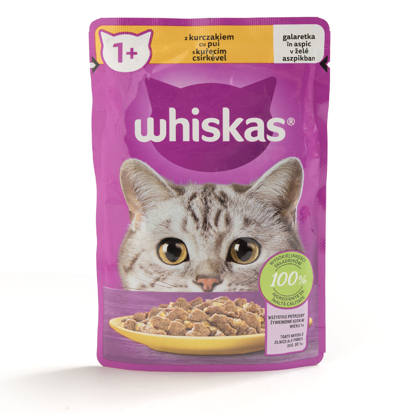 Hrană umedă pentru pisici Whiskas 85g