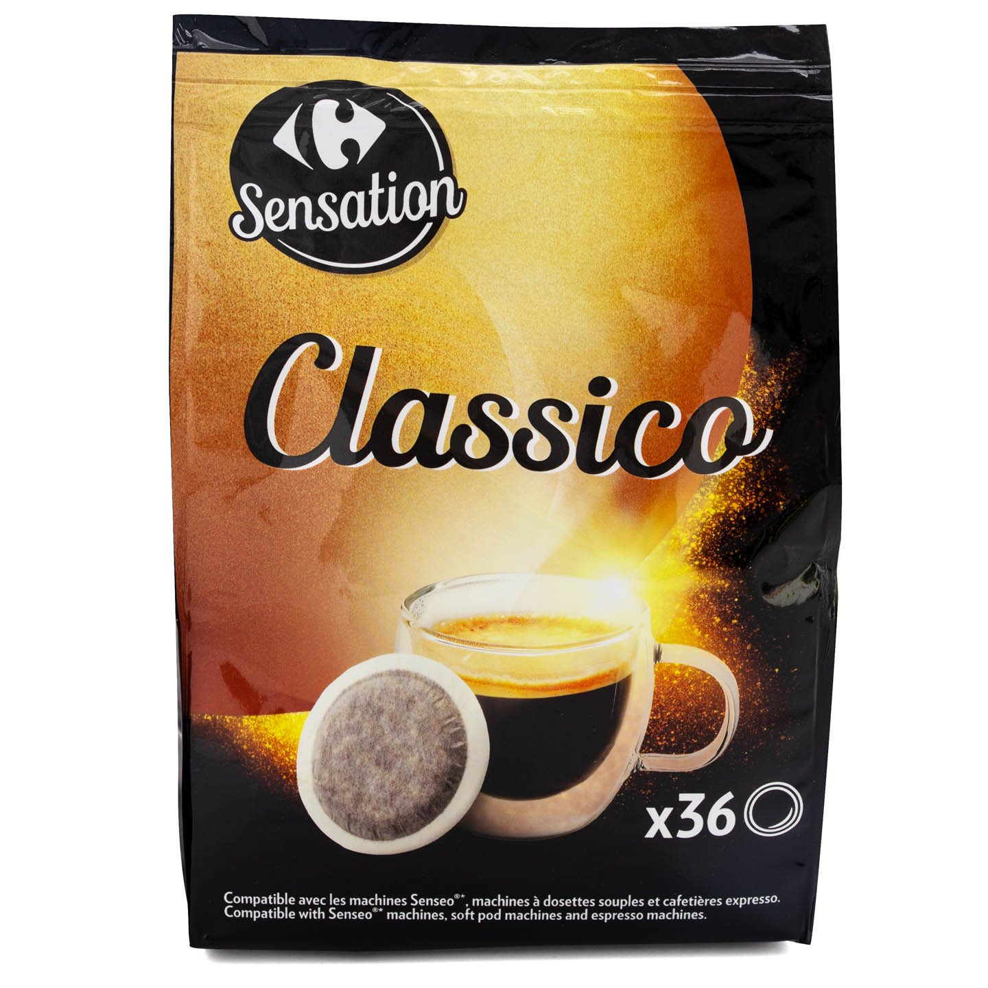 Cafea capsule Classico Carrefour Sensation 252g
