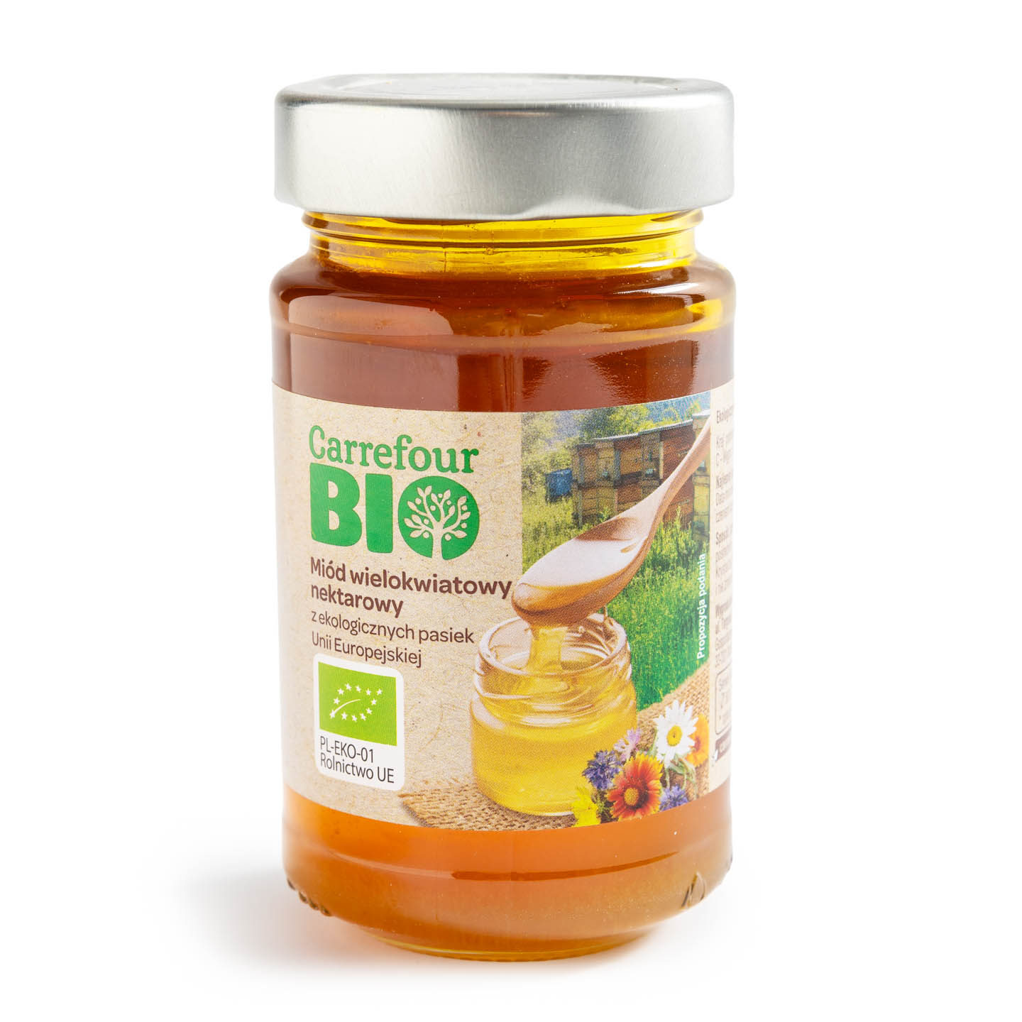 Miere polifloră Carrefour Bio 300g