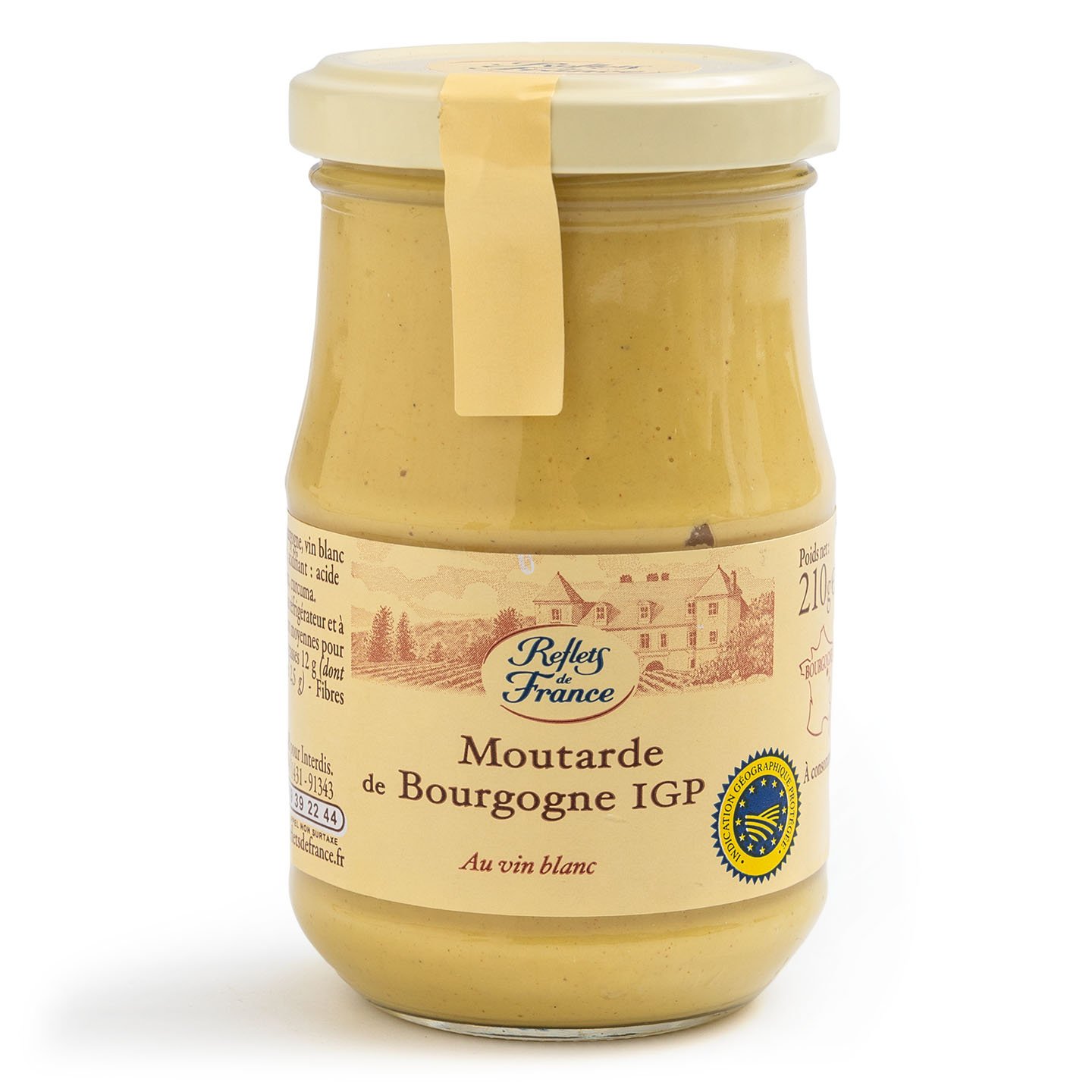Muștar de Bourgogne IGP Refltes de France 210g  