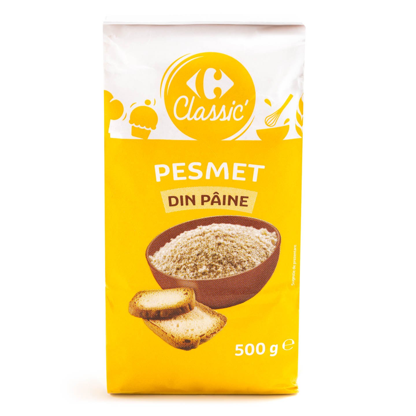 Pesmet din pâine Carrefour Classic 500g