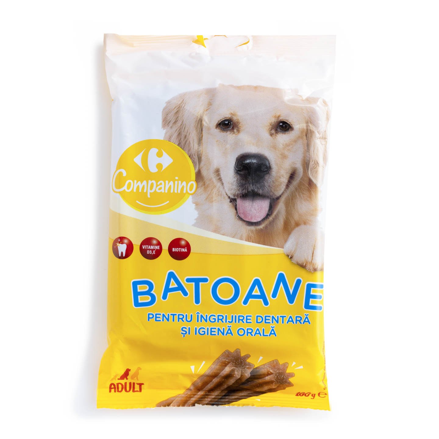 Batoane pentru îngrijire dentară si igienă orală Carrefour Companino 180g