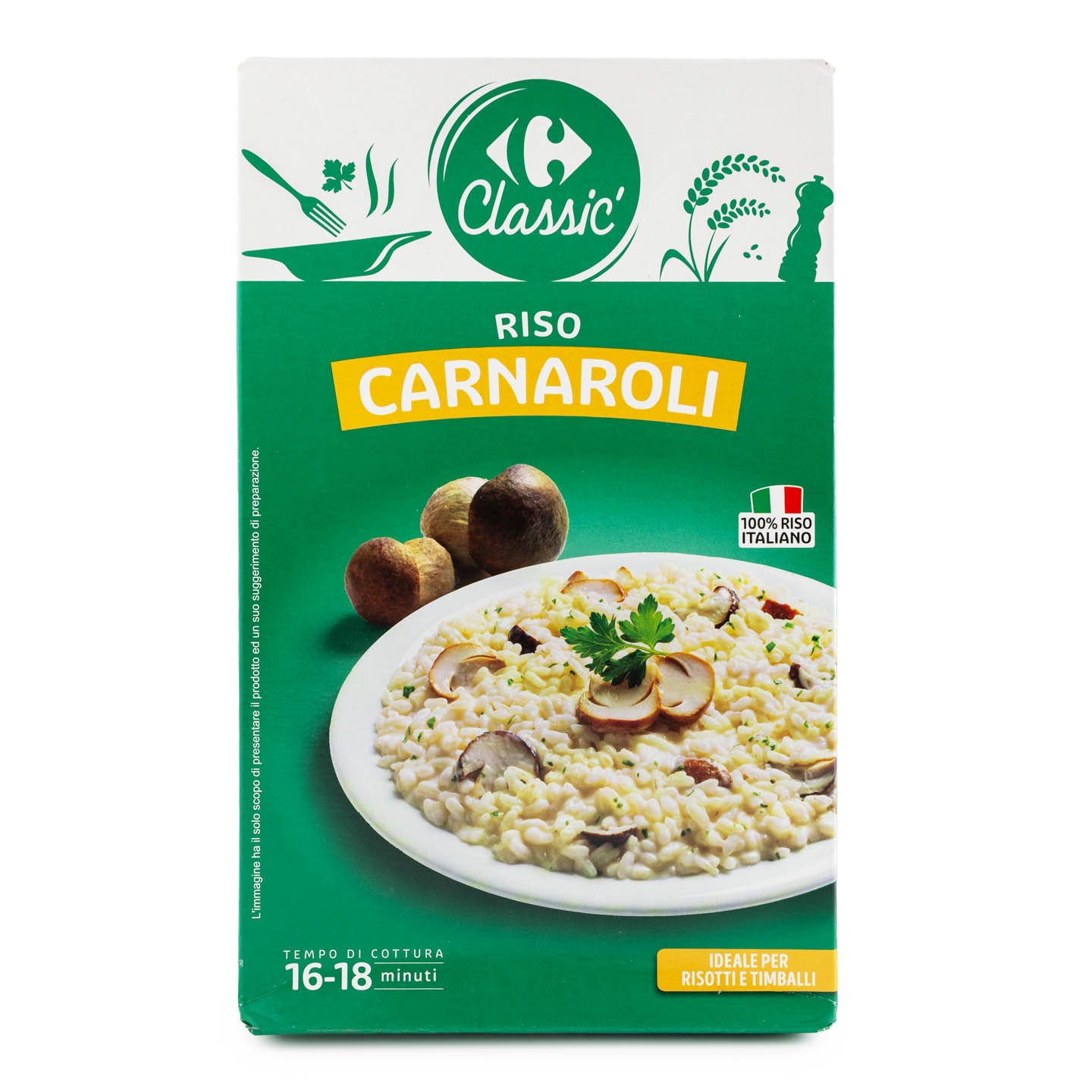 Orez Carnaroli Carrefour Classic, 1kg