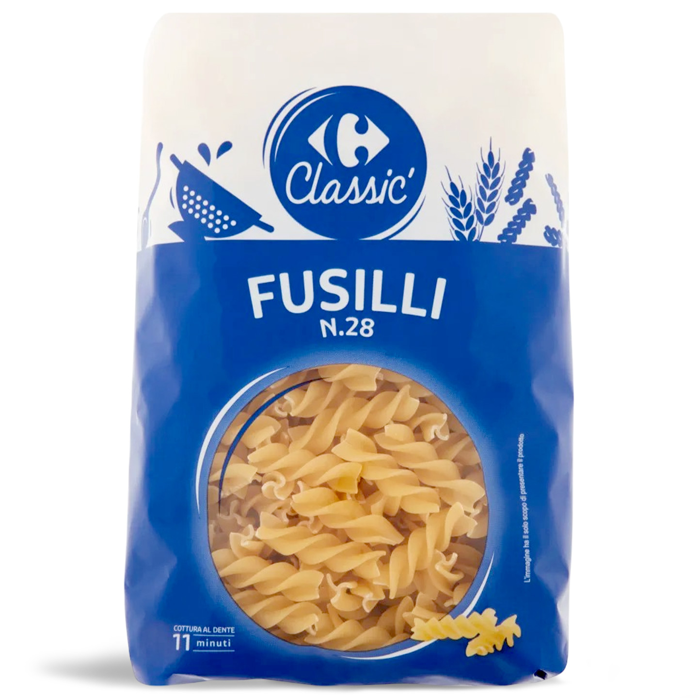 Fusilli Carrefour Classic 500g