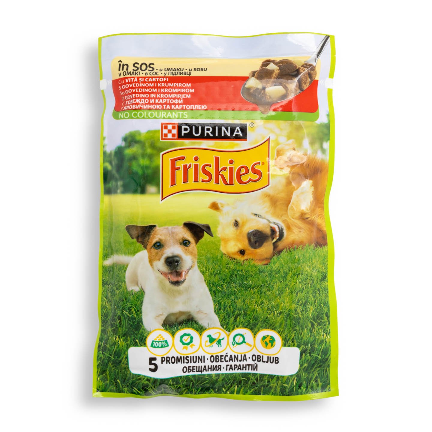 Hrană umedă pentru câini Purina Friskies 85g