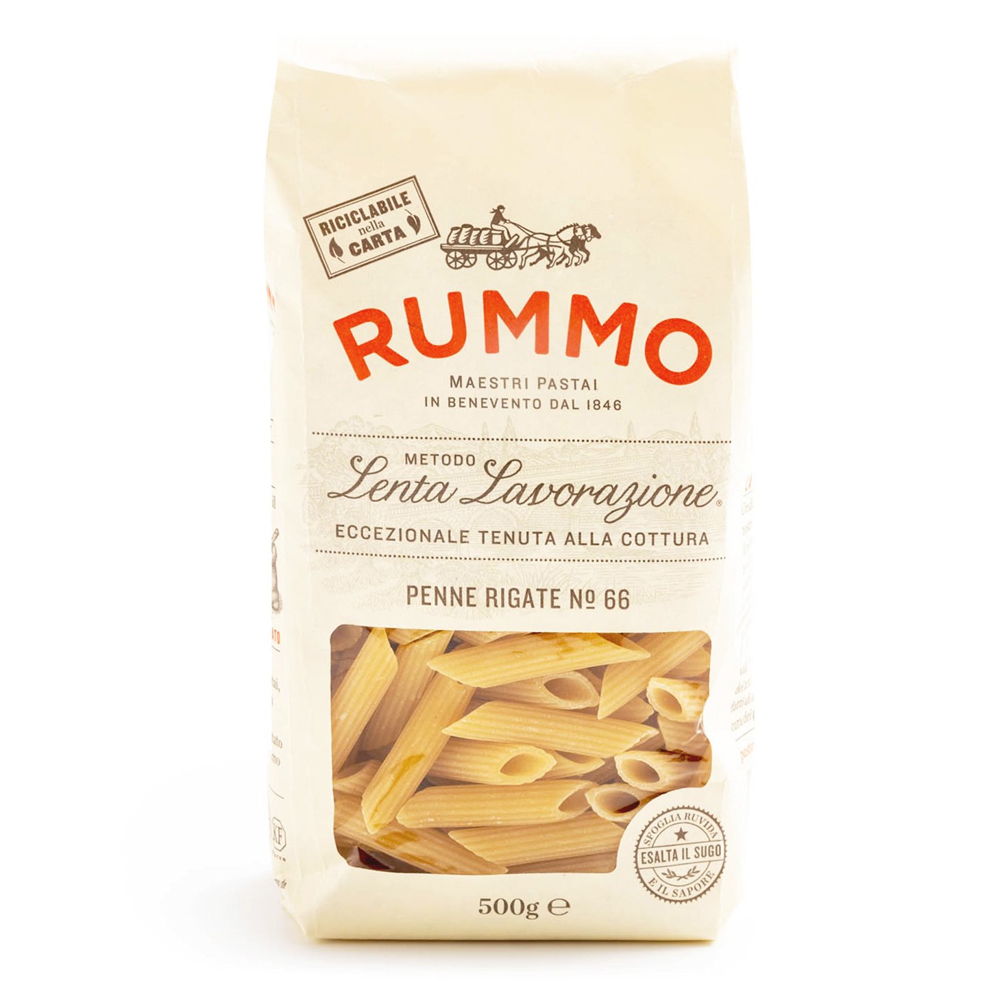 Penne Rigate No. 66 Rummo 500g