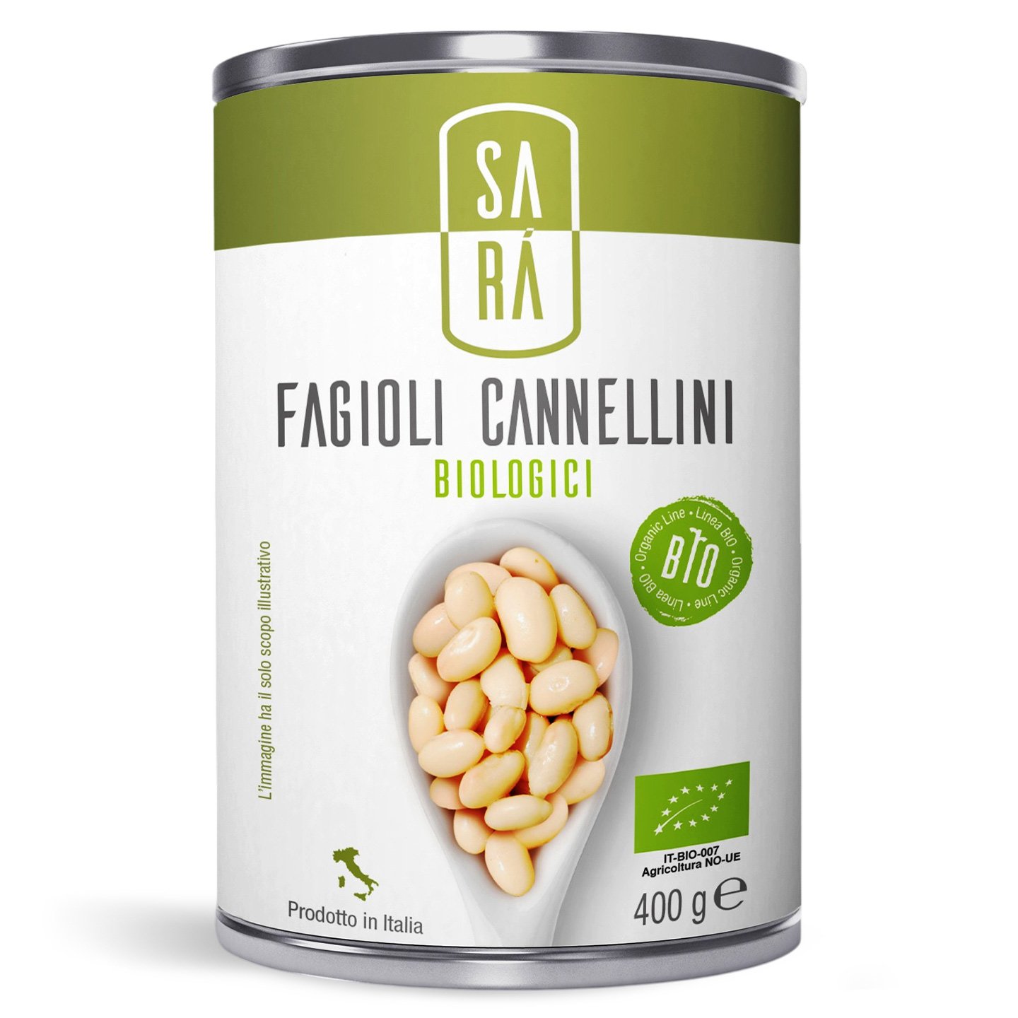Fasole Cannellini Bio Bioverde 400g