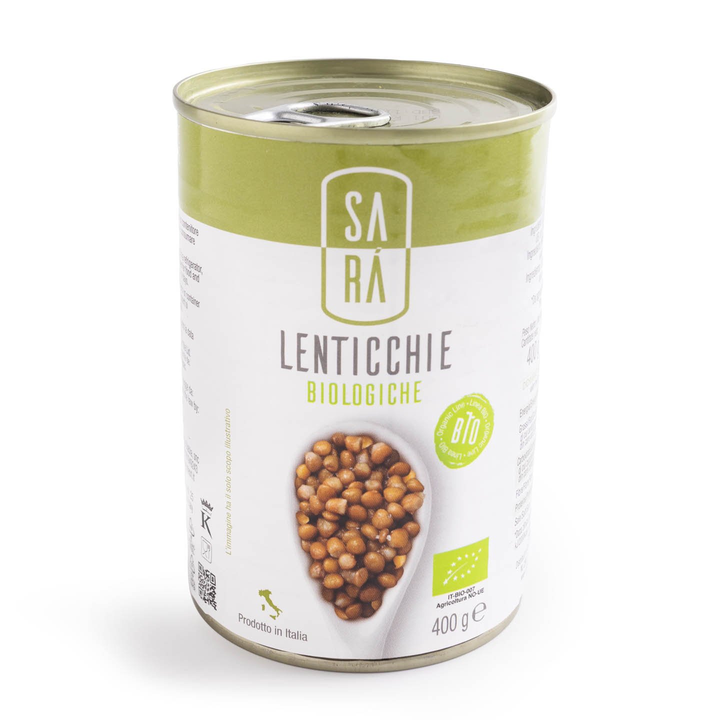 Linte ecologică Bioverde 400g