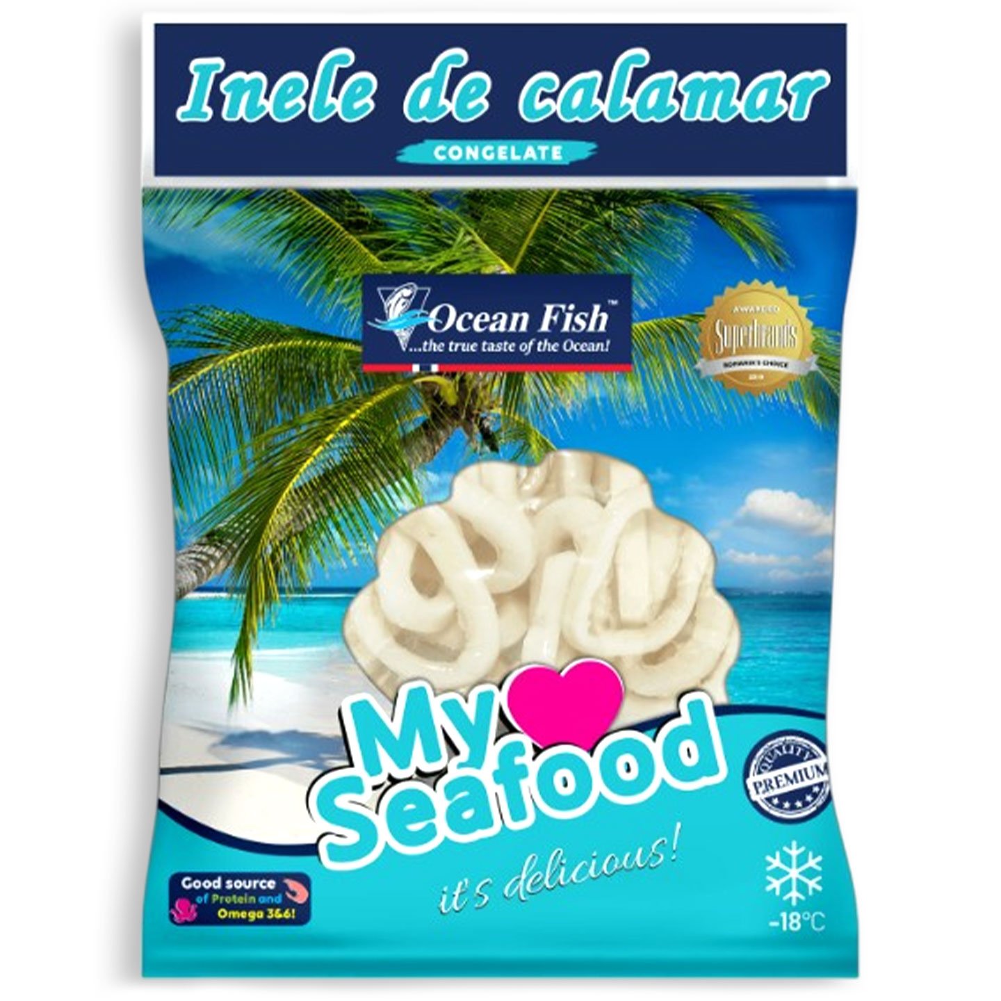 Inele de calamar Blue Shark 500g