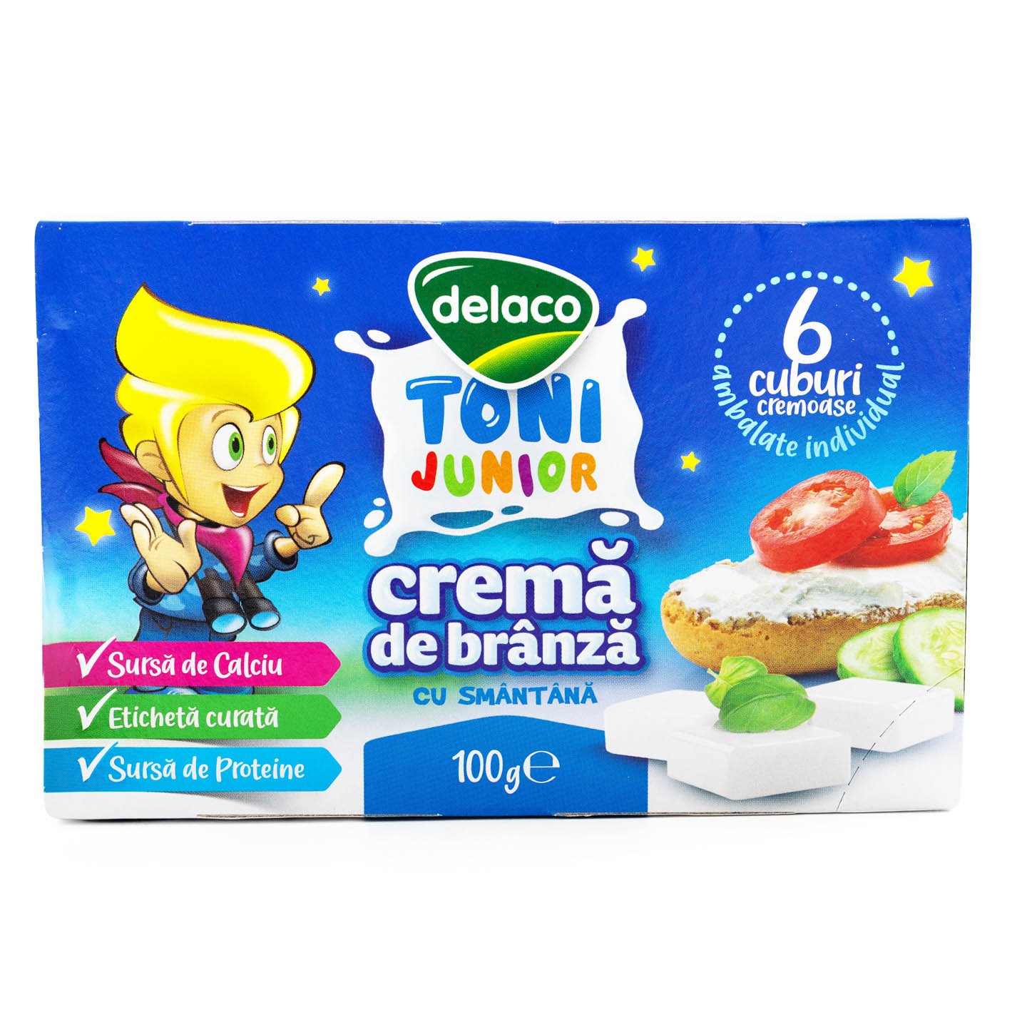 Brânză albă Toni Junior 108g
