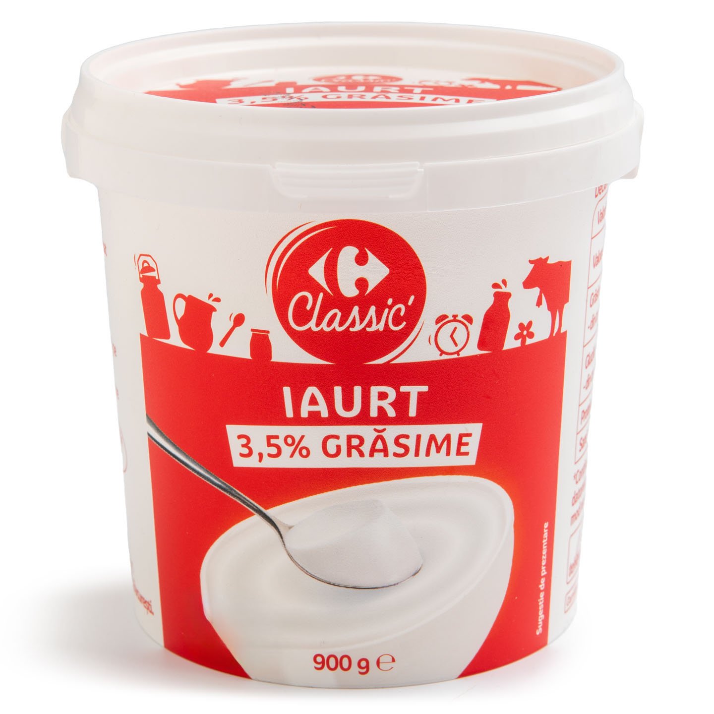 Iaurt 3.5% grăsime Carrefour Classic 900g