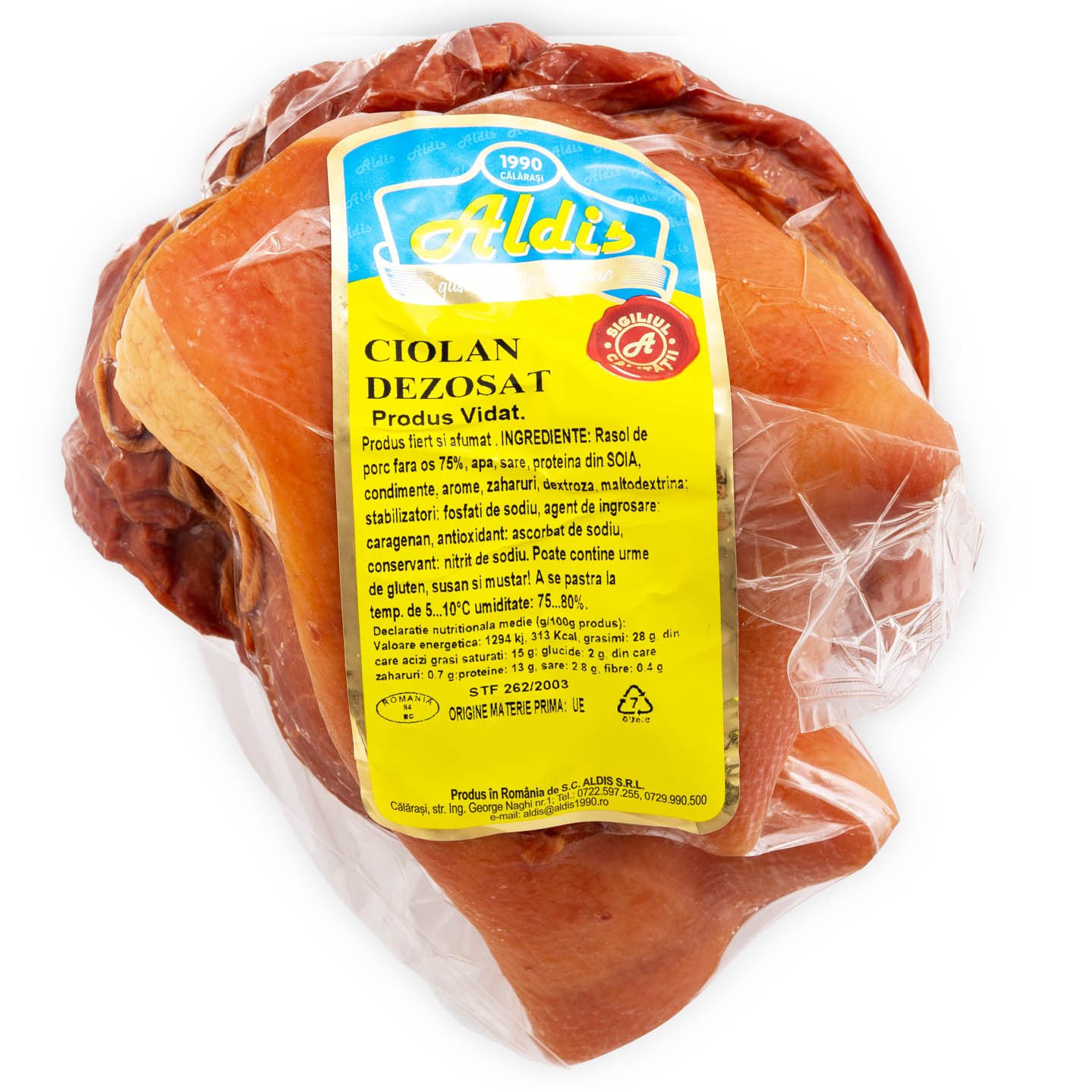 Ciolan dezosat, vid Aldis per 100g