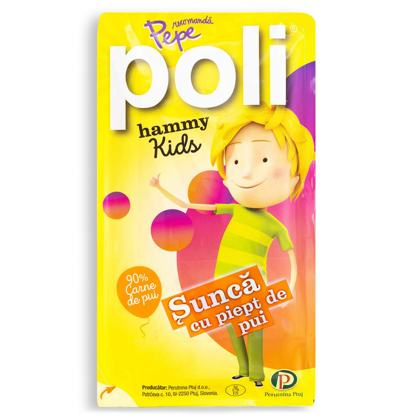 Șuncă cu piept de pui Pepe 100g