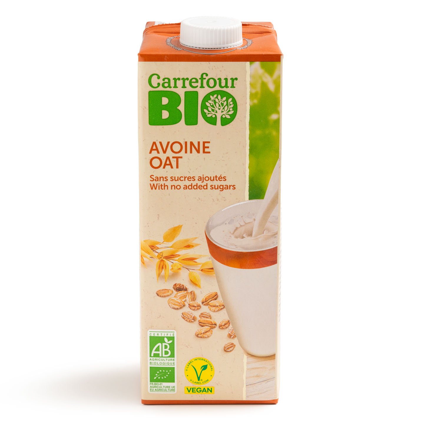 Băutură vegetală de ovăz Carrefour Bio 1L