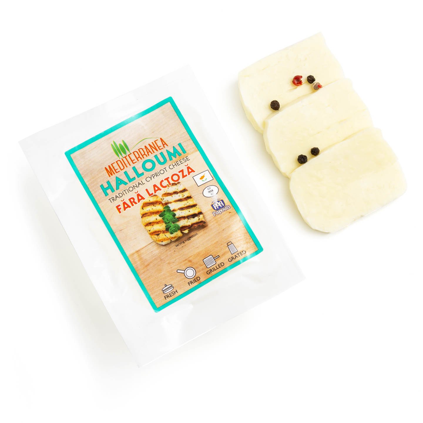 Halloumi fără lactoză Mediterranea 200g