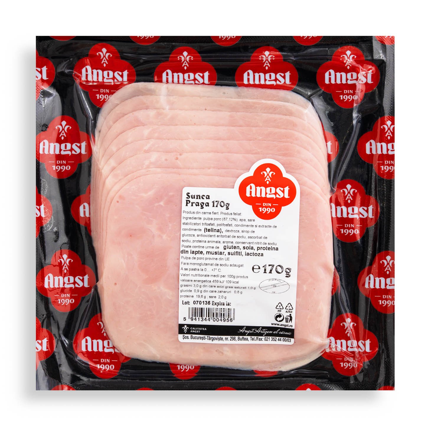 Șuncă de Praga Angst 170g