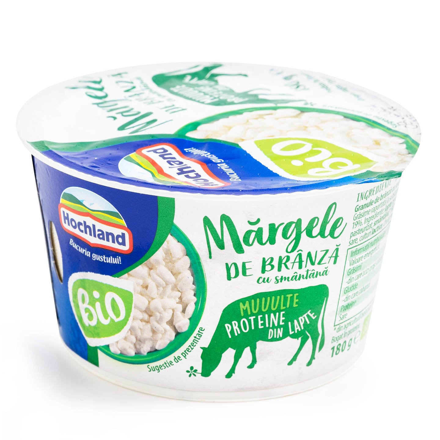 Mărgele de brânză Bio Hochland 180g