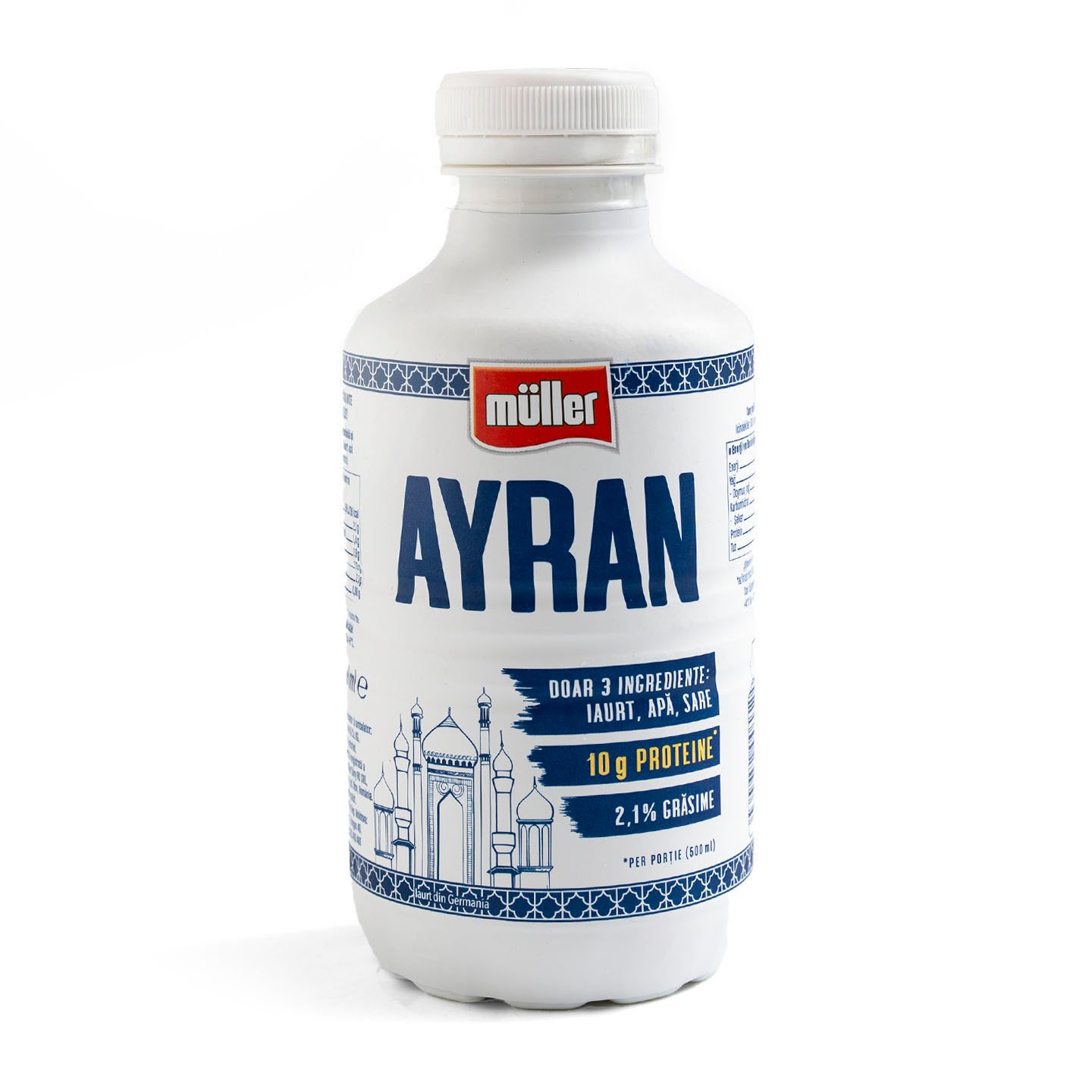 Ayran 2.1% grăsime Muller 500ml